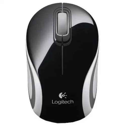 Мышь Logitech Mini M187, Wireless , USB, Black-white (910-002731)