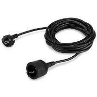 BURO Сетевой удлинитель 1 розетка, 5 метров (BU-PS1.5/B) черный {352703}