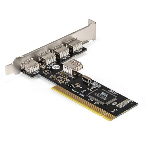 Exegate EX281227RUS Контроллер EXE-352 PCI v2.2, 4*USB2.0 ext. + 1*USB2.0 int., VIA Labs Chipset VT6212L фото 2