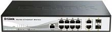 Коммутатор D-Link DGS-1210-10/ ME DGS-1210-10/ ME/ B 8G 2SFP управляемый (DGS-1210-10/ME/B)