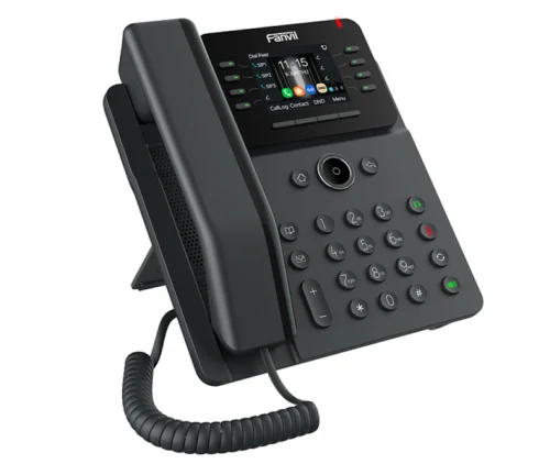 SIP-Телефон Fanvil V62W (Замена X303W), 12 SIP-акк., 2,8, 320x240 Цвет. экран, POE, БП в комп., 2x1 Gbps, Wi-Fi 6, BT 5.4 (V62W#TRL)