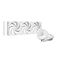Система водяного охлаждения DEEPCOOL LE360 V2 PURE WHITE LGA1851/1700/1200/115X/AM5/AM4 (6шт/кор,TDP 300W, ARGB PUMP, Anti-Leak edition, PWM, TRIPLE FAN, белый) RET