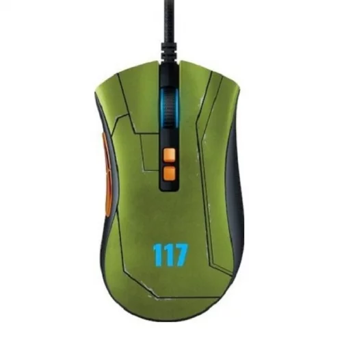 Игровая мышь Razer DeathAdder V2 - HALO Infinite Edition, Wired, USB, 20000dpi, 8But, cable 2.1 m (RZ01-03210300-R3M1)