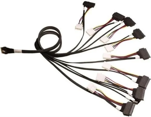 Cable, x8 SFF-8654 to 8xU.3 SFF-8639, 1M (analog 05-60006-00) (CBL-8654-8-8639-10)