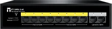 Коммутатор Netis ST110PDI-2-65 (L2) 10x100Мбит/с 8PoE 65W неуправляемый