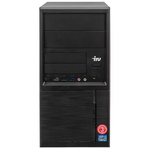 Компьютер IRU Опал 513 MT/ Core i3 10105/ 8GB/ 256GB SSD/ noDVD/ KBD/ Mouse/ DOS (1844517)