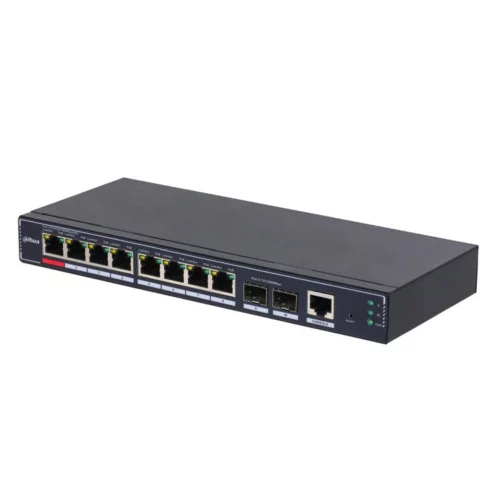 Коммутатор Dahua 10-Port Cloud Managed Desktop Gigabit Switch with 8-Port PoE (DH-SG4010P-2F)