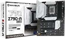 Материнская плата MAXSUN MS-Terminator Z790-A WIFI, LGA1700, Z790, 4*DDR5, 4*SATA3,4*M.2, USB 3.2, USB 2.0, Type-C, 1*PCIEx16, 1*PCIEx4, 1*PCIEx1, HDMI+DP, ATX