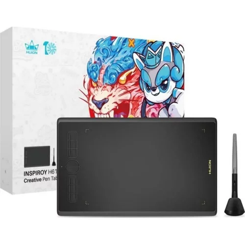 Графический планшет Huion Inspiroy H610X (H610X) (H610X) Графический планшет/ Графический планшет Huion Inspiroy H610X фото 4
