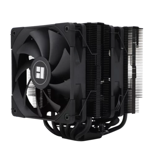 Кулер для процессора Thermalright Peerless Assassin 120 Black, высота 157 мм, 150 TDP, 1550 об/ мин, 25.6 дБ, 166.17 CFM, 4-pin PWM, черный (PA120-BLACK)