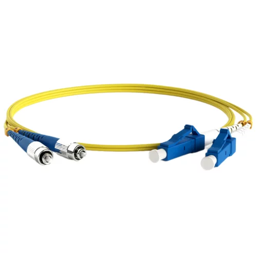 Кабельная сборка Hyperline FC-D2-9-FC/ UR-LC/ UR-H-5M-LSZH-YL Патч-корд волоконно-оптический (шнур) SM 9/ 125 (OS2), FC/ UPC-LC/ UPC, 2.0 мм, duplex, LSZH, 5м (FC-D2-9-FC/UR-LC/UR-H-5M-LSZH-YL)