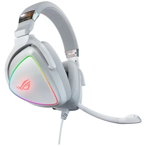 Гарнитура игровая ASUS ROG Delta белая (90YH02HW-B2UA00)