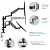 Кронштейн для 2-х мониторов ONKRON G140 (ONKRON G140 BLACK) (ONKRON G140 BLACK)