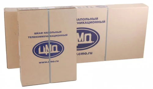 Шкаф телекоммуникационный напольный 18U (600x600) дверь стекло (2 места) (ШТК-М-18.6.6-1ААА) фото 6
