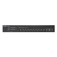 Гибридный мультигигабитный Smart L2+ коммутатор Zyxel NebulaFlex XS1930-12F, rack 19", 10xSFP+, 2xRJ-45: 1/ 2,5/ 5/ 10G, автономное/ облачное управление (XS1930-12F-ZZ0101F)
