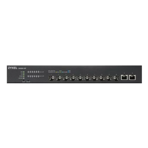 Гибридный мультигигабитный Smart L2+ коммутатор Zyxel NebulaFlex XS1930-12F, rack 19