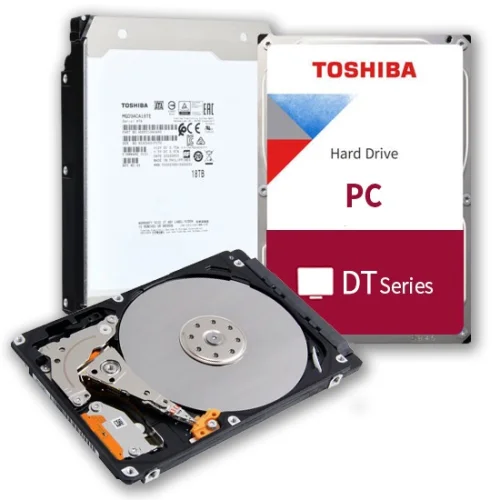 Жесткий диск Toshiba Desktop HDD 3.5 SATA 4Tb, 5400rpm, 128MB buffer, 512e, SMR, DT02ABA400, 1 year