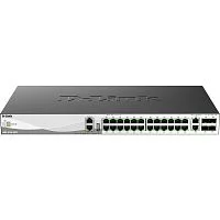 Коммутатор/ Multigigabit Managed L3 Stackable Switch 24x2.5GBase-T, 2x10GBase-T, 4х25GBase-X SFP28, Surge 6KV, CLI, 1000Base-T Management, RJ45 Console, USB, RPS, Dying Gasp (DMS-3130-30TS/A1A)