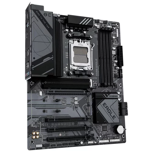 Материнская плата Gigabyte OEM B650 EAGLE, Socket AM5, AMD B650, 4xDDR5-5200, HDMI+DP, 4xPCI-Ex16, 4xSATA3(RAID 0/ 1/ 10), 3xM.2, 8 Ch Audio, GLan, (6+6)xUSB2.0, (2+2)xUSB3.2, (1+1)xUSB3.2 Type-C™, 1xPS/ 2, ATX, RTL (B650 EAGLE||OEM) фото 2