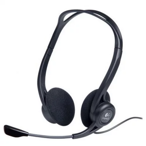 Гарнитура/ Headset Logitech PC 960 Stereo ( 20-20000Hz, mic, volume control, USB, 2.4m) (981-000100)