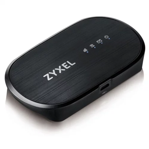 Маршрутизатор/ ZYXEL WAH7601 Portable LTE Cat.4 Wi-Fi router (SIM card inserted), 802.11n (2.4 GHz) up to 300 Mbps, support LTE / 4G / 3G / 2G, micro USB power, battery up to 8 hours