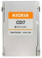 KIOXIA Enterprise SSD 2,5"(SFF/ U.2), CD7-R, 3840GB, NVMe 1.4/ PCIe 4.0 1x4, R6650/ W3200MB/ s, IOPS(R4K) 1100K/ 180K, MTTF 2,5M, 1DWPD/ 5Y (Read Intensive), TLC BiCS Flash™ (KCD71RUG3T84)