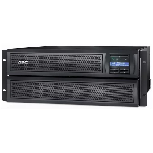 ИБП APC Smart-UPS X 2200VA/ 1980W, 4U/ Tower, Line-Interactive, LCD, 8x C13 (220-240V), 2x C19, SmartSlot, USB, HS repl. batt. (SMX2200HV)