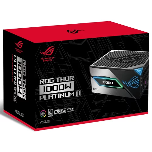 Блок питания Компьютер ASUS ROG-THOR-1000P3-GAMING (90YE00V3-B0NA00) фото 12