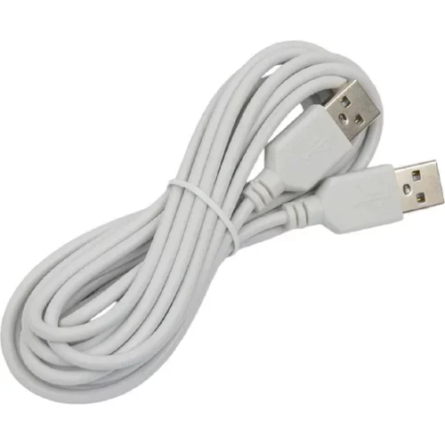 Rexant (18-1146) Кабель шт. USB-A – шт. USB-A, 2,4А, 3м, ПВХ, серый фото 2