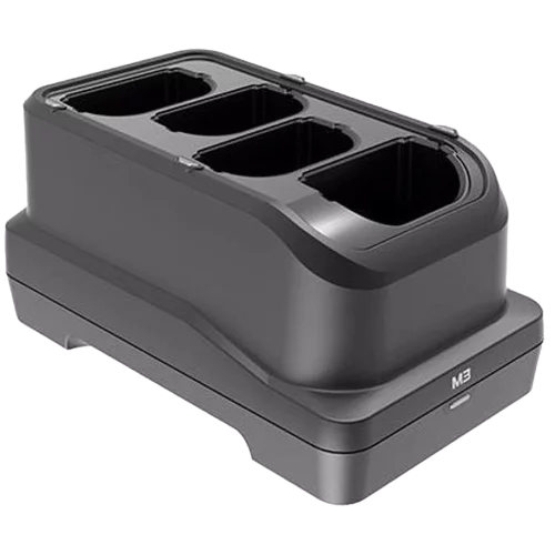 M3 Battery charging station for UL20, 4 Slot Battery Charger. Requires power supply (UL20-PWSP-2XX; sold separately) (UL20-04BC-C00)