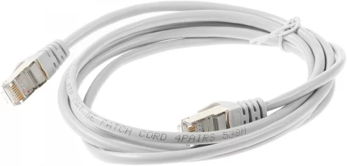 Патч-корд Premier PP22-2m 1000Гбит/ с FTP 4 пары cat5E CCA molded 2м серый RJ-45 (m)-RJ-45 (m)