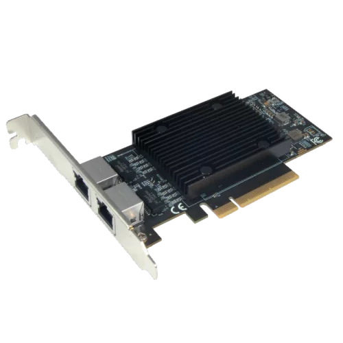 Сетевая карта/ 10G Dual Port RJ45 PCIE Ethernet Adapter with Broadcom BCM57416 chipset (N-1070)