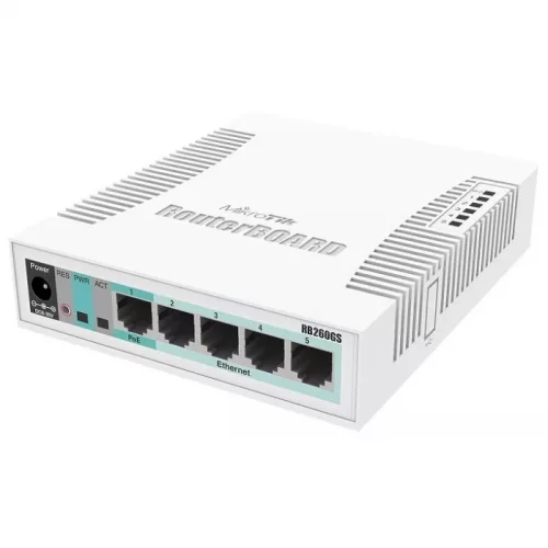 Коммутатор Mikrotik RouterBOARD 260GS (CSS106-5G-1S)
