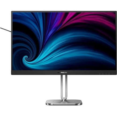 Монитор 27 PHILIPS 27B2N4500 Black (IPS, 2560x1440, 120Hz, 4 ms, 178°/178°, 350 cd/m, 1500:1, +2xHDMI 2.0, +DisplayPort 1.2, +4xUSB 3.2, Type-C (15Вт) - +MM, Pivot)