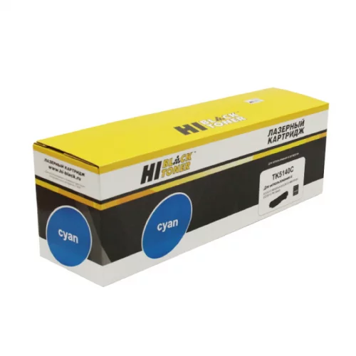 Тонер-картридж Hi-Black HB-TK-5140C, голубой, 5000 страниц, для Kyocera ECOSYS M6030cdn/ M6530cdn (98960700211)