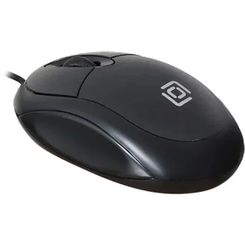 Мышь Оклик 105S черный оптическая (800dpi) USB для ноутбука (3but) (400941) фото 2