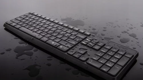 Клавиатура + мышь Logitech Wireless Desktop MK235, USB, Black (920-007931) (920-007931.) фото 7