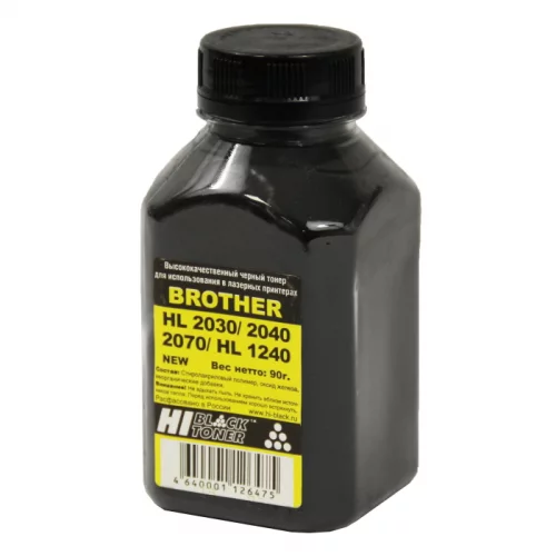 Тонер Hi-Black Bk, 90 г. (для Brother HL-2030/ 2040/ 2070/ 1240) (9802115)
