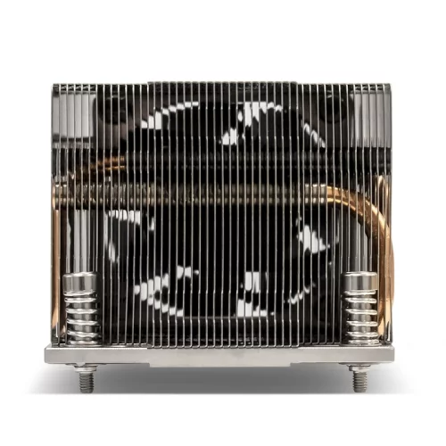 Exegate EX293436RUS ESNK-P0063AP4.PWM.2U.SP3.Cu {Al+Cu, 2U, 4 тепл. трубки, LGA SP3, TDP 240W, PWM, 1600-6800RPM, 2 ball bearing, 4pin, 54,3db, 440г, на винтах, с термопастой} RTL фото 3