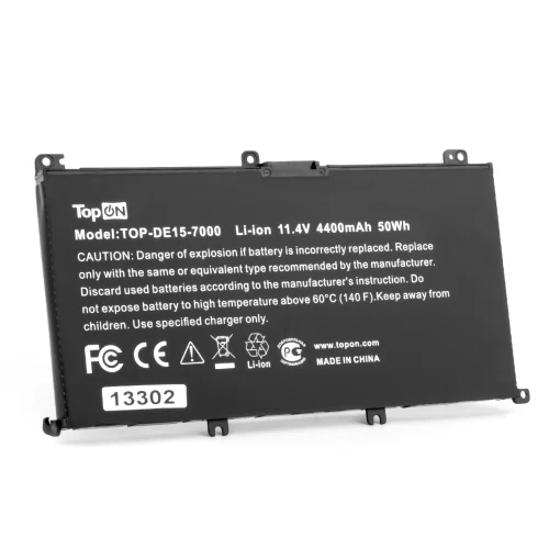 Аккумулятор для ноутбука Dell 15-7000 11.4V 4400mAh PN: 357F9 (TOP-DE15-7000)