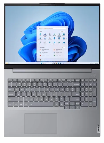 Ноутбук Lenovo ThinkBook 16 G9 IRL 16 WUXGA (1920x1200) IPS 400N, Core 5-210H, 16GB DDR5, 512GB SSD M.2, Integrated Graphics, WiFi7, BT, TPM2, FPR, FHD Cam, 48Wh, 65W USB-C, NoOS, 1Y (21US001UGP) фото 3
