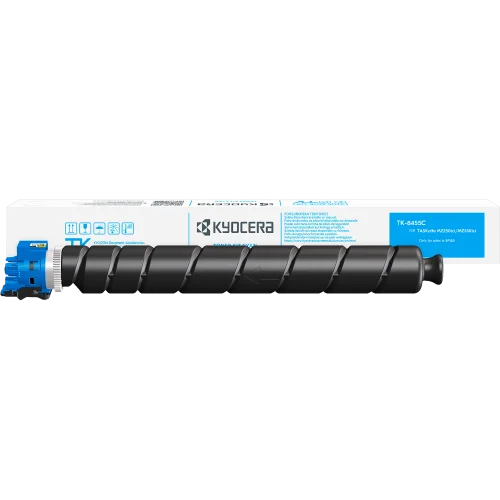 Тонер-картридж/ Toner Cartridge Kyocera TK-8455C Cyan (12k) (1T0C2MCNLC)