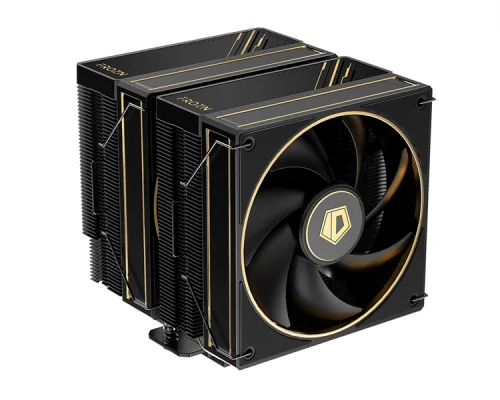 ID-COOLING FROZN A620 GDL LGA1700/ 1200/ 115X/ AM5/ AM4 (8шт/ кор, TDP 270W, PWM, черно-золотой, 6 тепл.трубок + медная база, DUAL FAN 120mm) RET