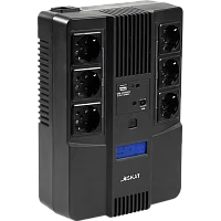 ИБП Бастион SKAT-UPS 800-AID-IN-1x9 220В 480Вт дисплей 1АКБ 9Ач внутр. меандр. (8935)