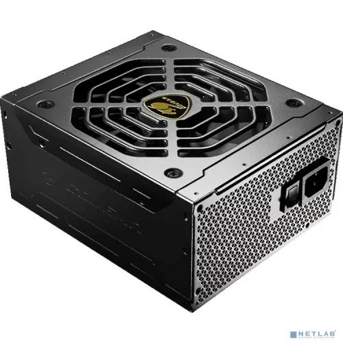 Cougar GEX1050 (Модульный, Разъем PCIe-8шт, ATX v2.31, 1050W, Active PFC, 135mm Fan, 80 Plus Gold, LLC converter, DC-DC, Japanese capacitors) [GEX1050] Retail
