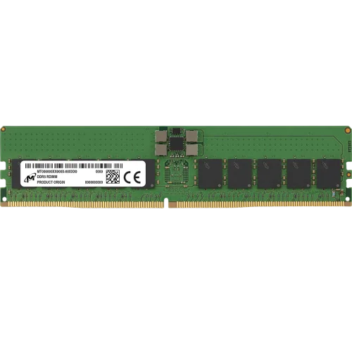 Память оперативная/ Micron 32GB DDR5 4800MT/ s CL40 ECC Registered DIMM 288pin (MTC20F1045S1RC48BA2)
