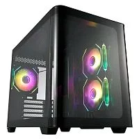 FSP Корпус mATX Minitower S380-BA, Black