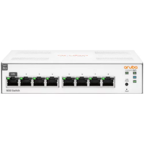 Коммутатор HPE Aruba Instant On 1830 (JL811A) (JL811A#ABB) Коммутатор HPE Aruba Instant On 1830 8G 4p Class4 PoE 65W Switch (JL811A#ABB)