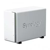 *СХД (NAS) Synology DS223j QC1,7Ghz/ 1Gb DDR4/ RAID0,1,JBOD/ upto 2HDDs SATA(3,5')/ 2xUSB3.2/ 1GigEth/ iSCSI/ 2xIPcam(upto 12)/ 1xPS/ 1YW repl DS220j