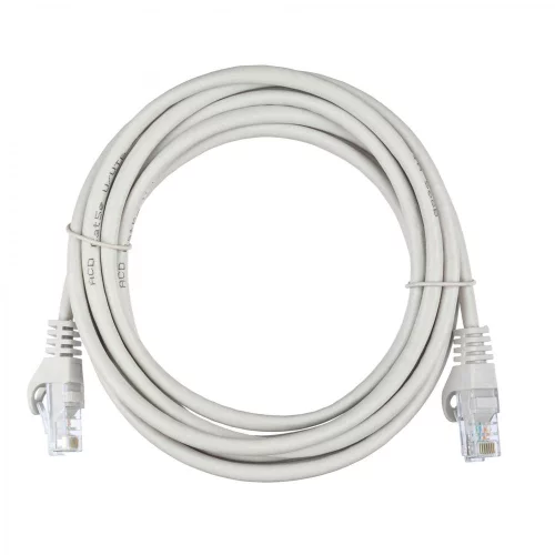 Кабель ACD Патч-корд ACD-LPU5E-30A |ACD-LPU5E-30A| Cat5e UTP 24AWG 4Pair, 7/ 0.18мм CCA Серый, 3.0м (741555)